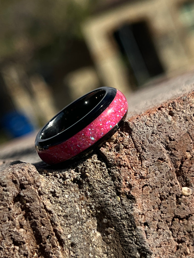 Rings A – Pretty Sparkly in Pink Ring - Excalibur Pink