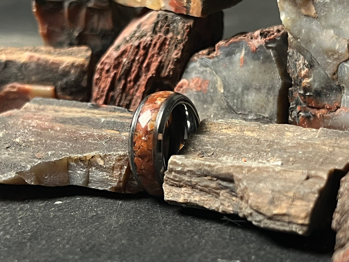 The Yosemite - A Purely Petrified Wood Ring